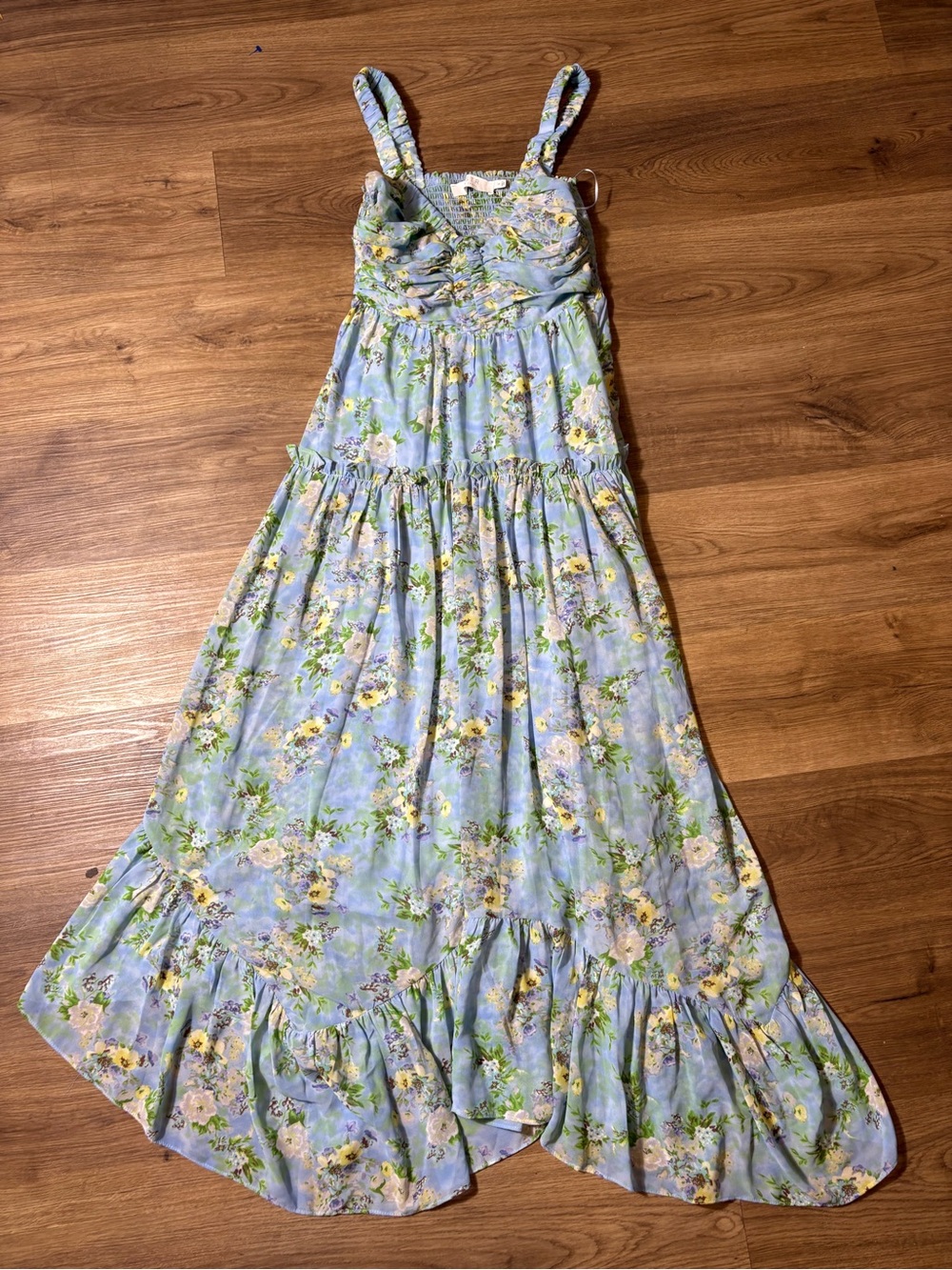 ASTR The Label Floral Shirred Sundress Size S SOLD OUT